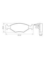 Pastilha Freio - Bosch - BB60