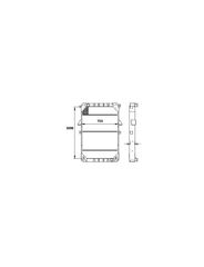 Radiador - M.Marelli - RMM1019NMB