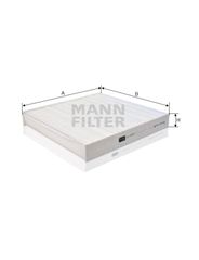 Filtro Cabine - Mann - CU2141/2