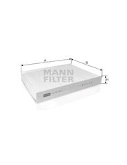 Filtro Cabine - Mann - CU26006/1