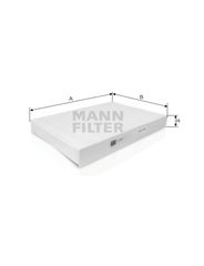 Filtro Cabine - Mann - CU2940/1