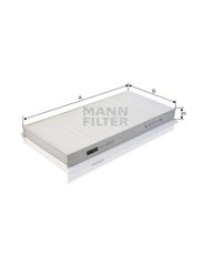 Filtro Cabine - Mann - CU3337/1