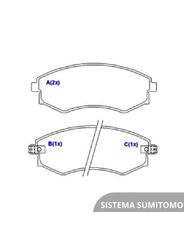Pastilha Freio - Syl - SYL1022