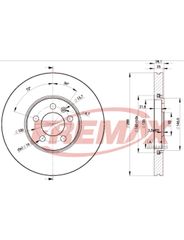 Disco Freio - Fremax - BD5302