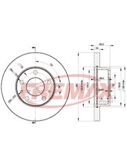 Disco Freio - Fremax - BD4681
