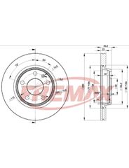 Disco Freio - Fremax - BD5301