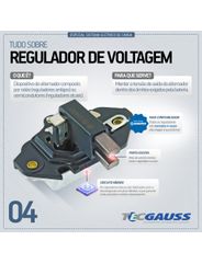 Regulador Voltagem - Gauss - GA806