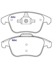 Pastilha Freio - Syl - SYL3282