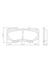 Pastilha Freio Ceramica - Fras-Le - PD1098CMAXX