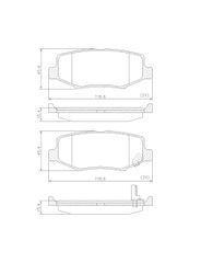 Pastilha Freio - Fras-Le - PD1082