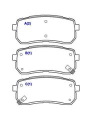Pastilha Freio - Syl - SYL3262