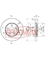 Disco Freio - Fremax - BD6935
