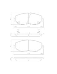 Pastilha Freio - Fras-Le - PD644