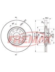 Disco Freio - Fremax - BD4065