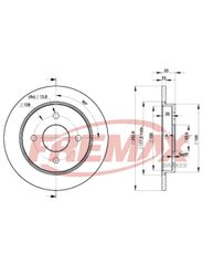 Disco Freio - Fremax - BD7969