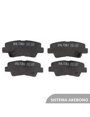 Pastilha Freio - Syl - SYL7261