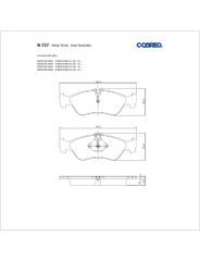 Pastilha Freio - Cobreq - N727