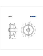 Cubo Roda Dianteira - Cobreq - 0017CB