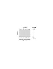 Radiador - Valeo - 735300R