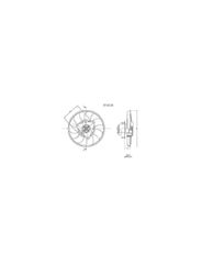 Eletroventilador - Valeo - 4EV010A