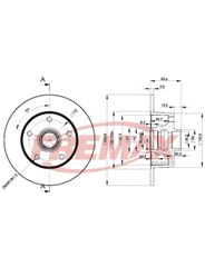 Disco Freio - Fremax - BD5606