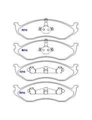 Pastilha Freio - Syl - SYL1123