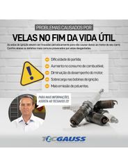 Vela Ignicao - Gauss - GV6R92