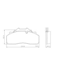 Pastilha Freio - Lonaflex - P131