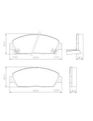 Pastilha Freio - Fras-Le - PD388
