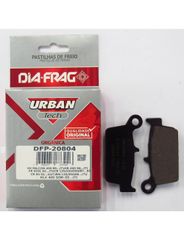 Pastilha Freio Moto Urban Tech - Diafrag - DFP20804