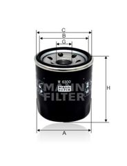 Filtro Oleo - Mann - W6300