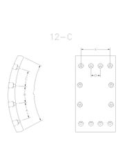 Lona Freio - Fras-Le - 4515CAF600