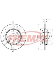 Disco Freio - Fremax - BD4689