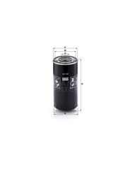 Filtro Oleo - Mann - WP1169