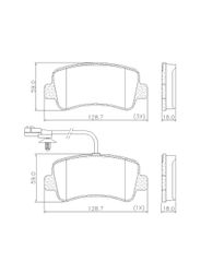 Pastilha Freio - Fras-Le - PD1440B
