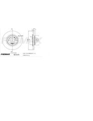 Disco Freio - Fremax - BD0578