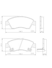 Pastilha Freio - Fras-Le - PD493