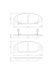 Pastilha Freio - Fras-Le - PD1052
