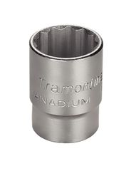 Soquete Estriado 1/2  25Mm   Pro - Tramontina - 44833125