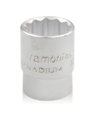 Soquete Estriado 1/2 23Mm   Pro - Tramontina - 44833123